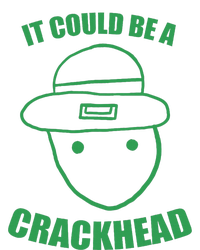 Amateur Leprechaun Sketch Could Be A Crackhead St Patricks Womens Cotton Relaxed Long Sleeve T-Shirt