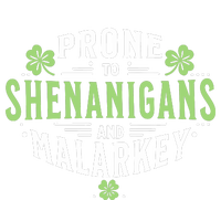 Prone To Shenanigans Malarkey Fun Clovers St Patricks Day Daily Commute Backpack