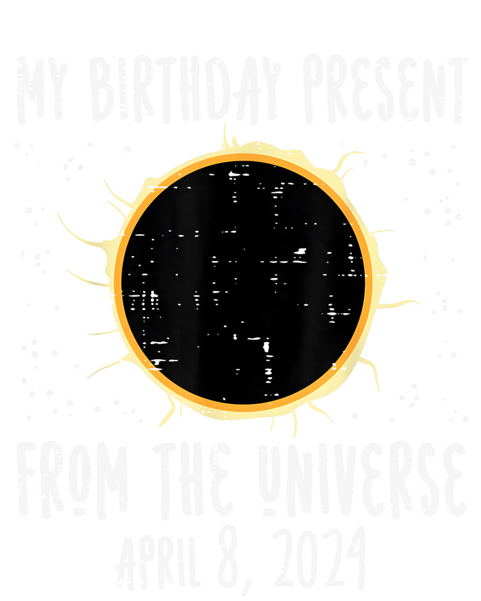 My Birthday Total Solar Eclipse 2024 April 8 Toddler T-Shirt