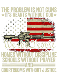 Funny The Problem Is Not Guns ItS Hearts Without God T-Shirt