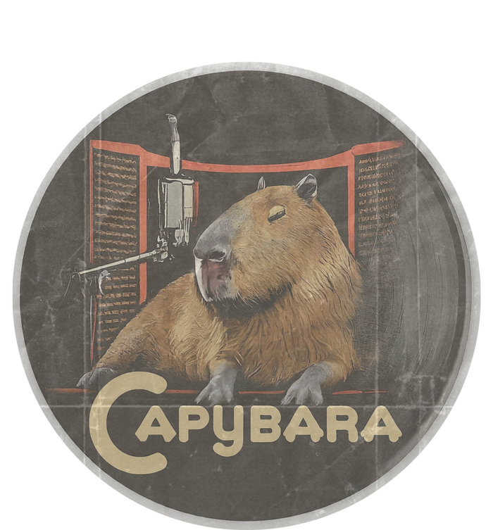 Vintage Capybara Retro Capybara Womens California Wash Sweatshirt