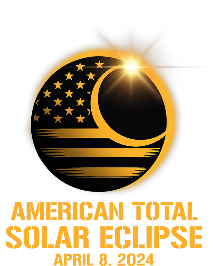 American Total Solar Eclipse April 8 2024 Totality Astronomy T-Shirt