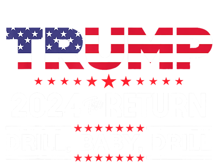 4th Of July Trump 2024 Drill Baby Drill Us Flag Republican Gift Long Sleeve Pajama Set