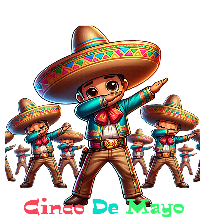 Cute Mexican Sombrero Dab Dance Cinco De Mayo T-Shirt