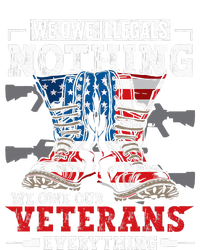 We Owe Illegals Nothing We Owe Our Veterans Everything Doggie Tank