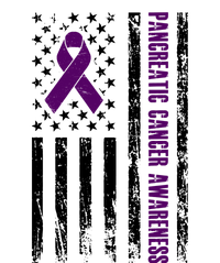 Pancreatic Cancer Awareness Purple Ribbon T-Shirt