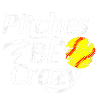 Softball Player Pitches Be Crazy Funny Softball Pitcher Mesh Reversible Basketball Jersey Tank