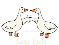 Cute Goose Bumps Funny Animal Pun Lover Flat Bill Trucker Hat