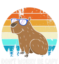 DonT Worry Be Capy Distressed Capybara Styles Animal Lover T-Shirt