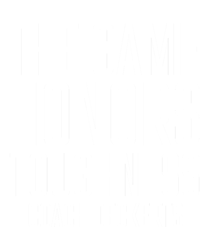 The Game Honors Toughness Coach Deckerts T-Shirt