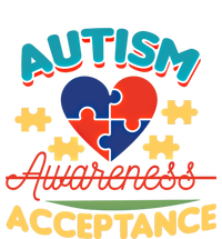 Acceptance For Autism Awareness Gift Tie-Dye Long Sleeve Shirt