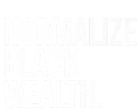 Normalize Black Wealth Uplifting Finance Culture Positivity Performance Sprint T-Shirt