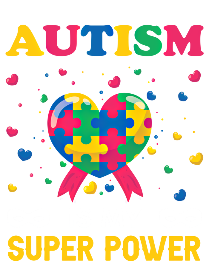 Autism Is My Super Power Autism Day Love Puzzle Support Gift Mousepad