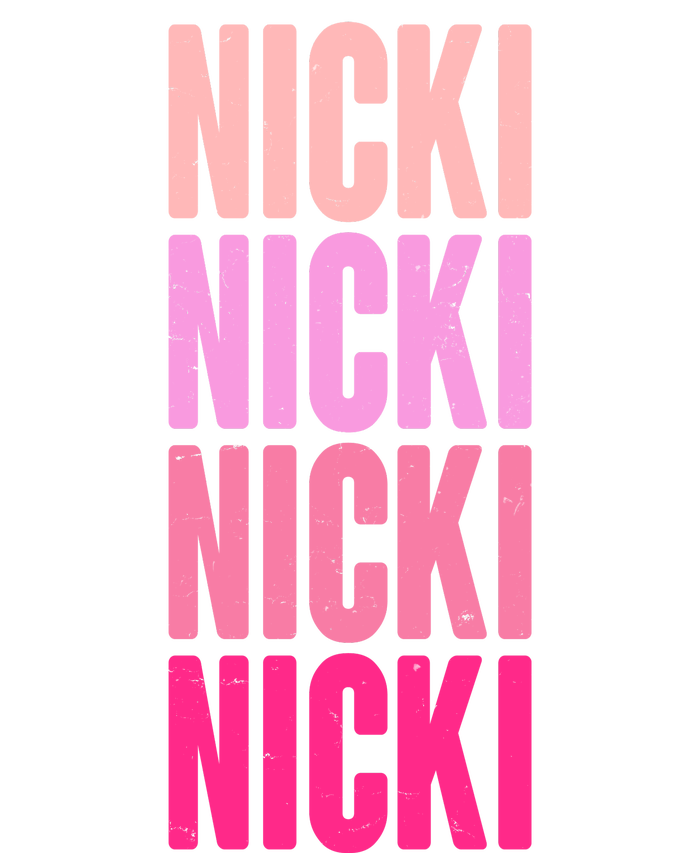 Nicki Distressed Pink Design Insulated Varsity Jacket