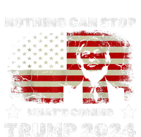 Nothing Can Stop What’S Coming Trump 2024 Flat Bill Trucker Hat