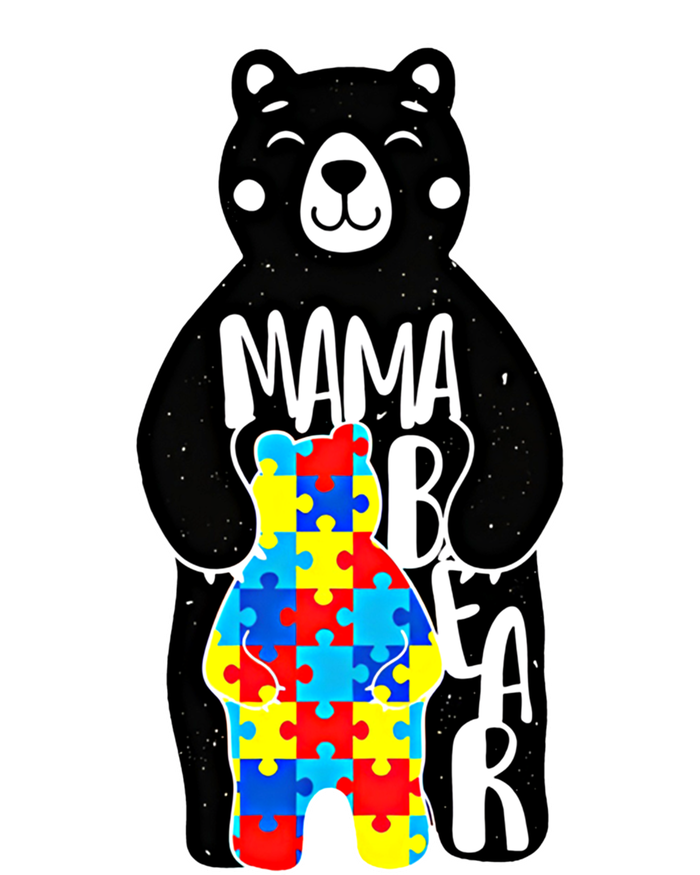 Autism Mama Bear Autism Awareness Gift T-Shirt