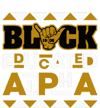 Black Educated Alpha T-Shirt