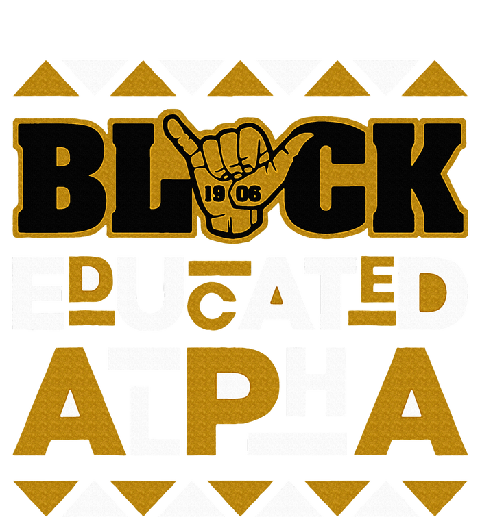 Black Educated Alpha T-Shirt