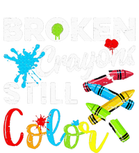 Broken Crayons Still Color Zip Tote Bag