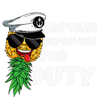 Captain Reporting For Duty Pineapple Swinger T-Shirt