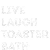 Live Laugh Toaster Bath Inspirational Performance Long Sleeve Polo