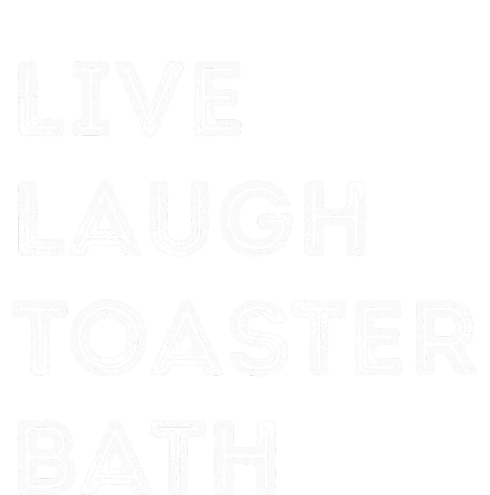 Live Laugh Toaster Bath Inspirational Performance Long Sleeve Polo