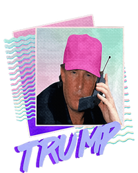 Trump Pink Cap Making Phone Call T-Shirt