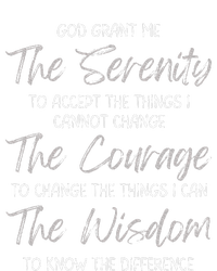 God Grant Me The Serenity Prayer Inspirational Spiritual Women's Fleece Hoodie