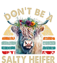 Highland Cow Dont Be Salty Heifer Sustainable Knit Beanie