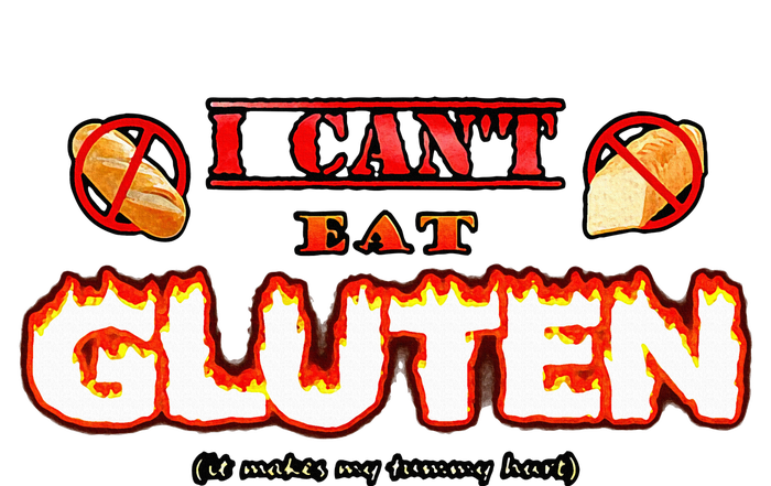 I Cant Eat Gluten It Makes My Tummy Hurt Premium Hoodie