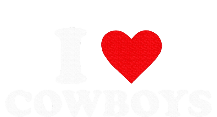 I Love Cowboys Mesh Reversible Basketball Jersey Tank