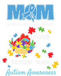 Autism Awareness Mom Mother Love Proud Autism Mama Chicken Cute Gift Women's T-Shirt