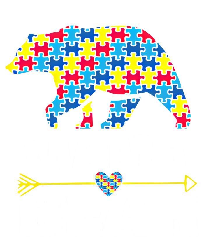 Autism Awareness S Aspergers Mama Bear Mom Gift Cool Gift Tall Sweatshirt