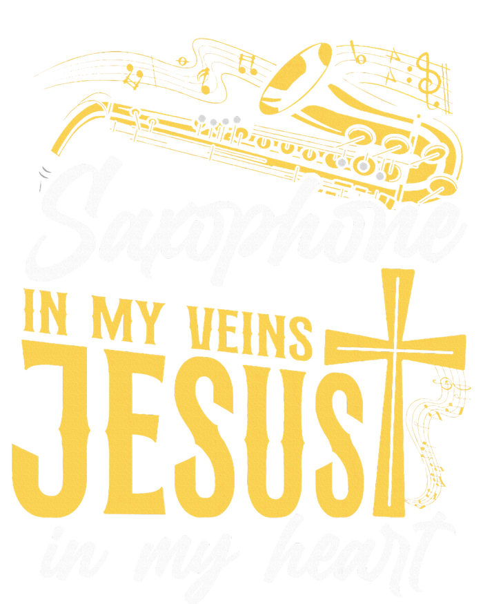 Saxophone Jesus Faith Christian Saxophone In My Veins Jesus Performance Long Sleeve Polo