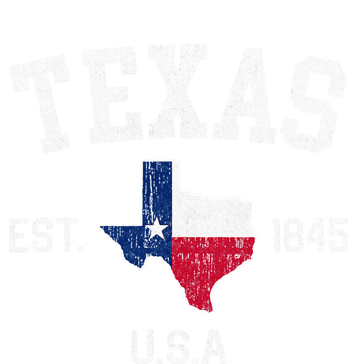 Vintage Texas Est 1845 Texas State Flag Map Texan Pride Tank Top