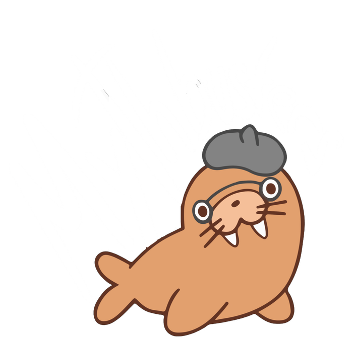 Mythbusters Walrus Funny USA-Made Doggie Bandana