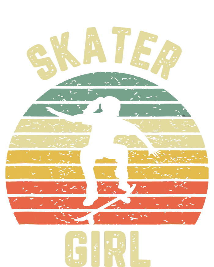 Skater Girl Skateboarder Girl Retro Skateboarding Gift T-Shirt