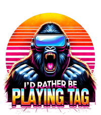 I’D Rather Be Playing Tag Funny Gorilla Meme Vr Gamer Gear T-Shirt