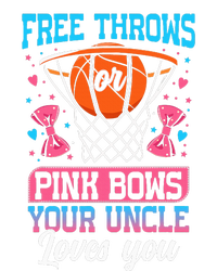 Free Throws Or Pink Bows Your Uncle Loves You Toddler Long Sleeve Shirt