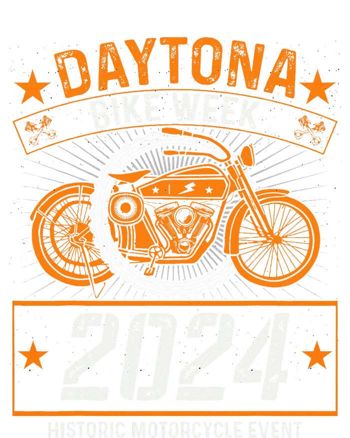 2024 Daytona Beach Bike Week Checkered Flag Toddler T-Shirt