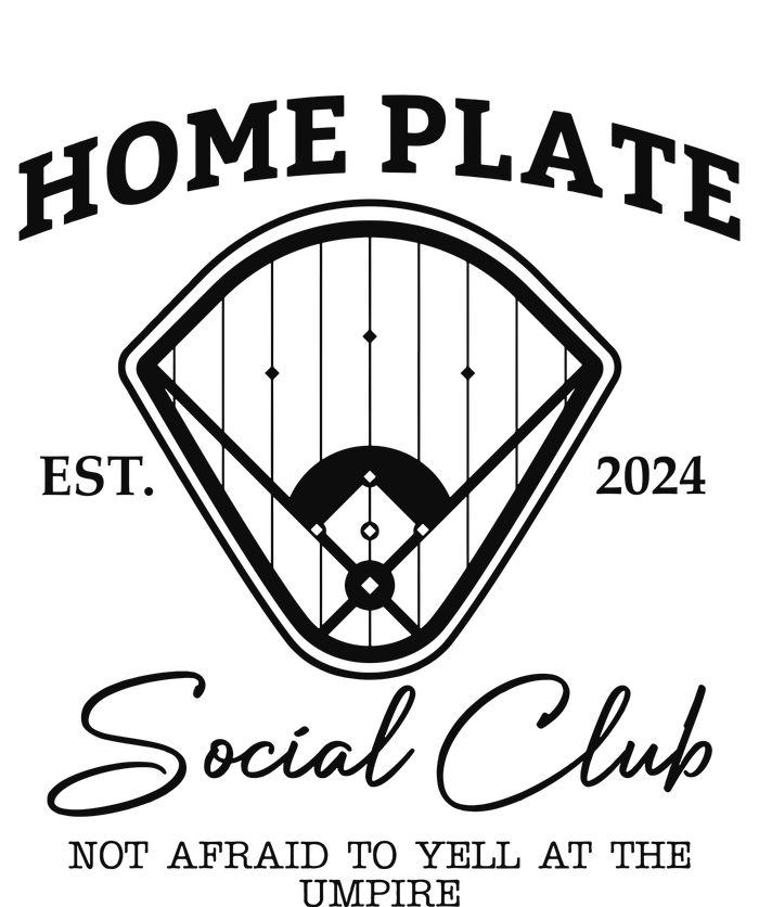 Home Plate Social Club Baseball Mom Adult Drive Performance Visor