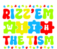 Rizz Em With The Tism Autism Awareness Puzzle T-Shirt