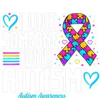 Autism Mom I Love Someone With Autism Gift T-Shirt