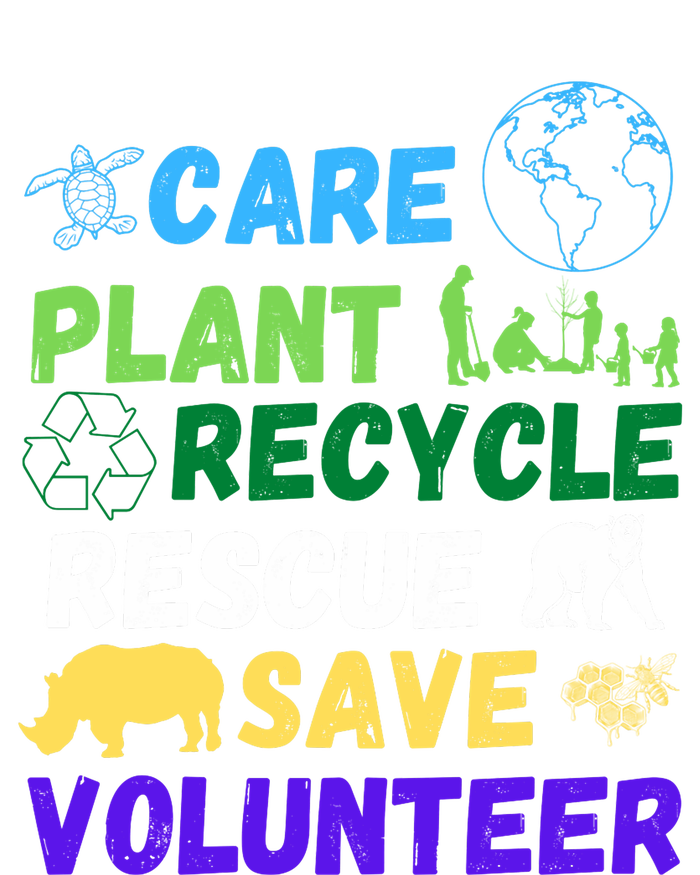 Earth Day 2024 Save Bees Rescue Animals Plant Trees Recycle T-Shirt