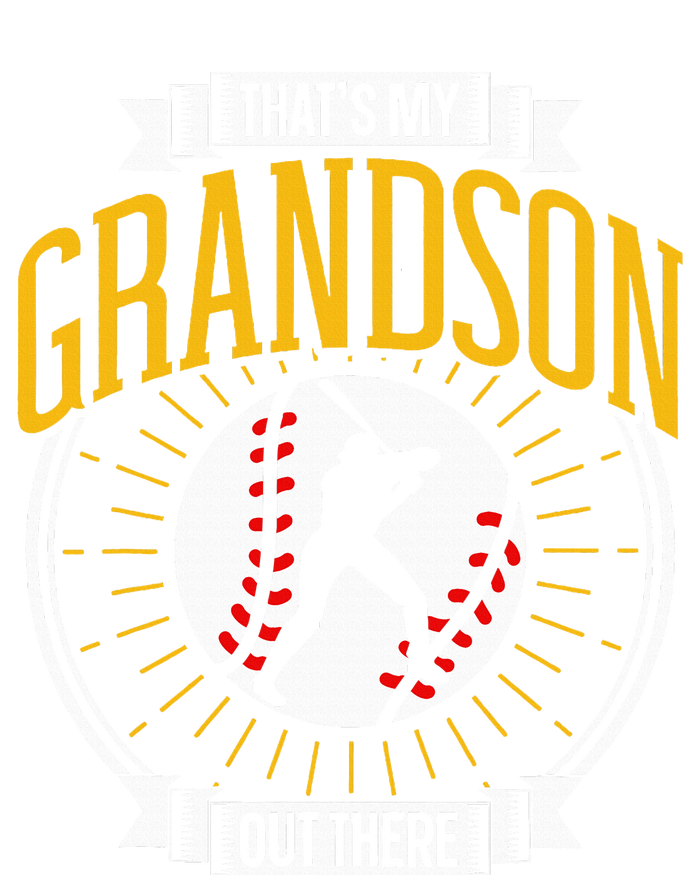 ThatS My Grandson Out There Baseball Sports Hobby Athlete Flat Bill Trucker Hat