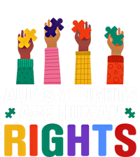 Autism Rights Are Hu Rights Autism Awareness Acceptance Gift Tote Bag