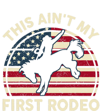 Cowboy Aint My First Rodeo Funny Western Horse Riding T-Shirt