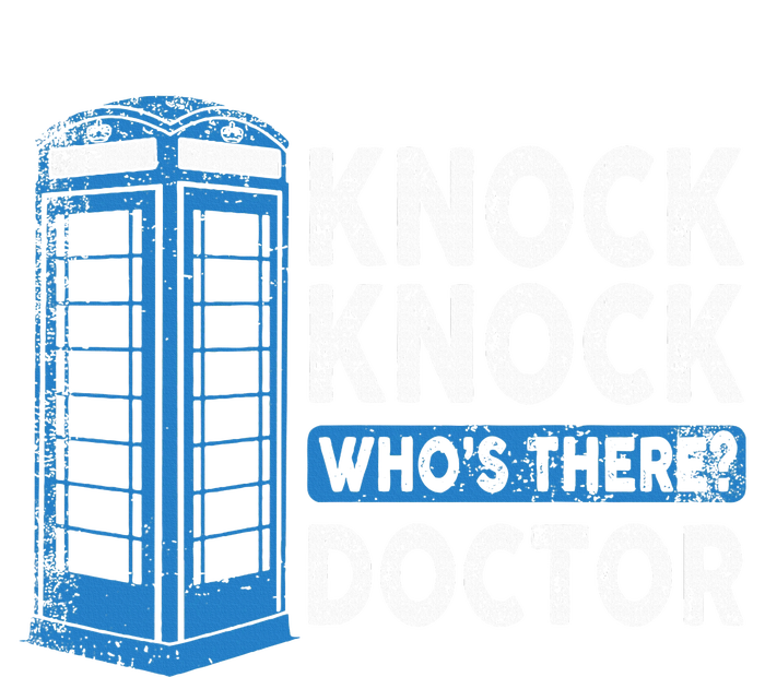 Hilarious Humor Knock Knock Doctor Funny Knock WhoS There 7-Panel Snapback Hat