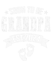 Soon To Be Grandpa Promoted To Grandpa 2024 Cropped Pullover Crew