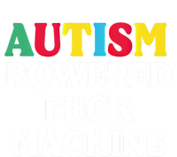 Autism Powered Fuck Machine Funny Autism Quote Meaningful Gift Zip Tote Bag